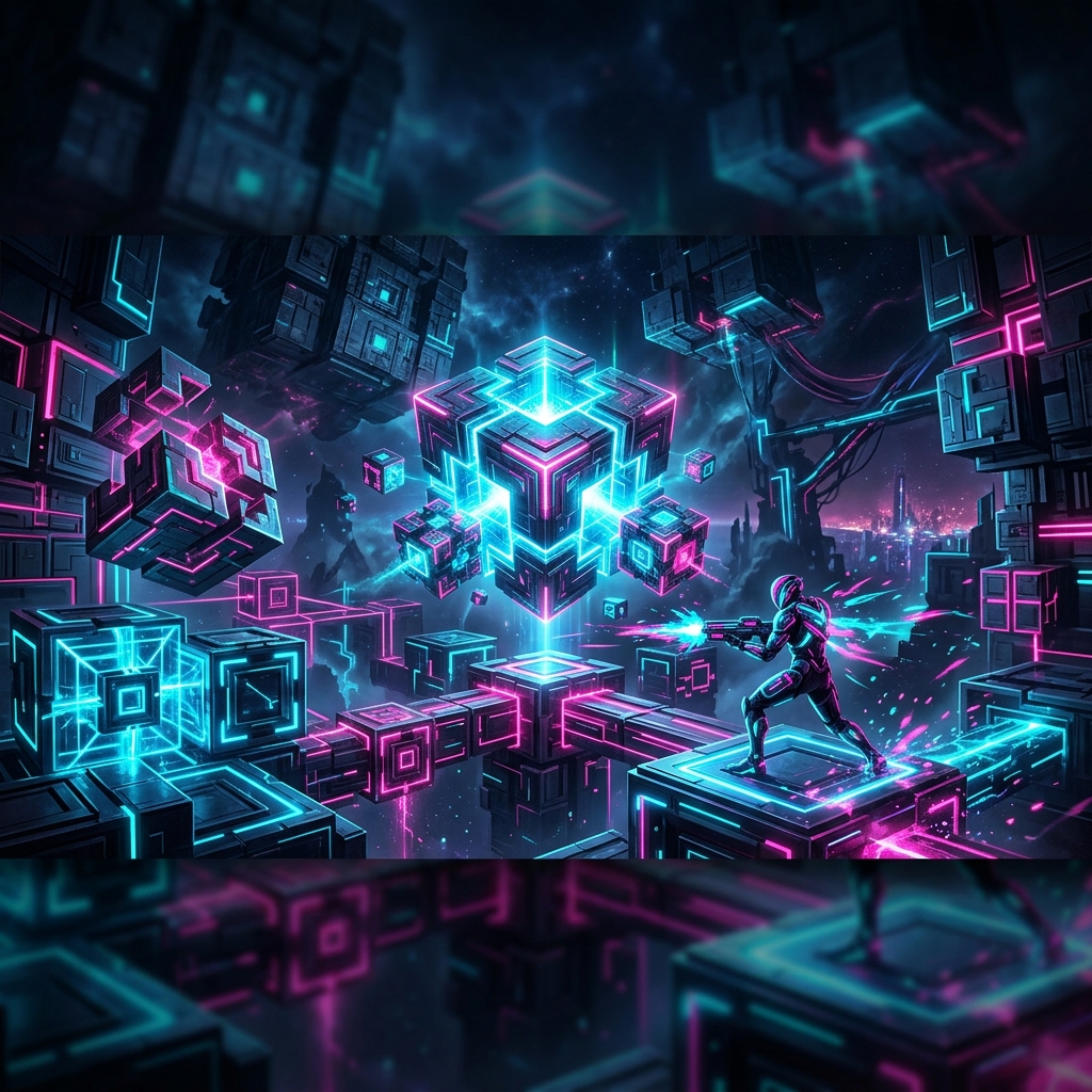 Box – futuristic cubic arena combat